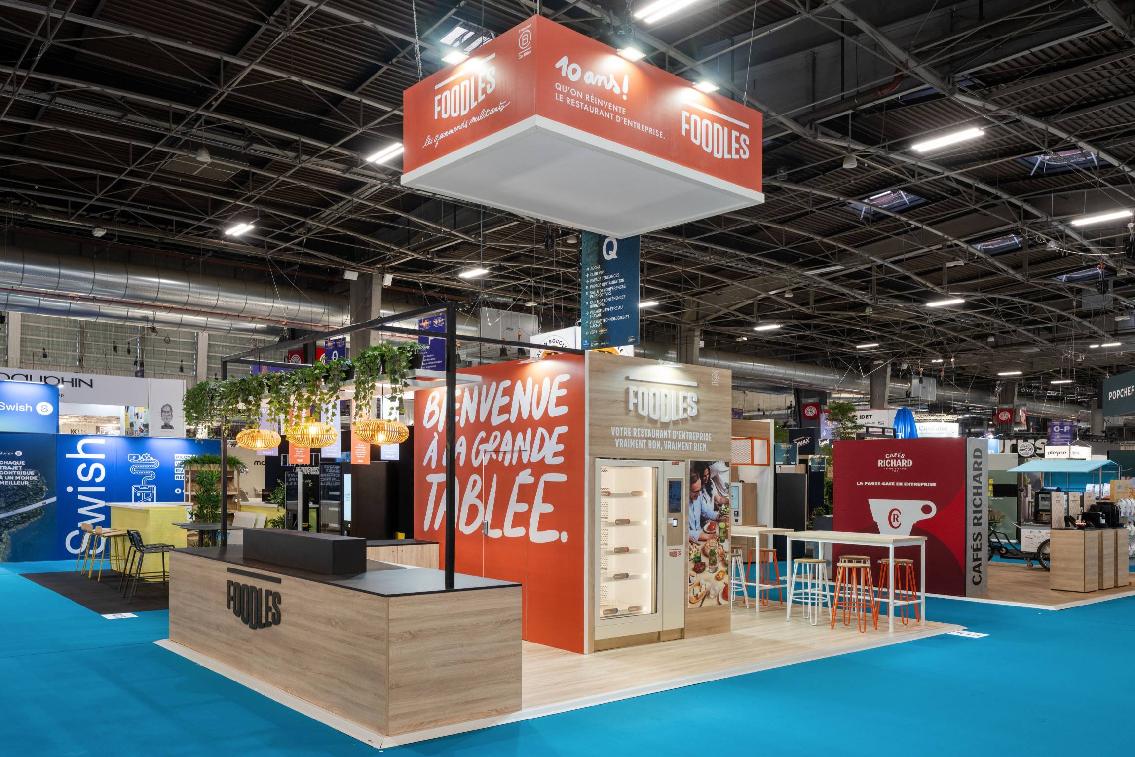 Stand Foodles - 28m² - SETA 2025 - Nesil France