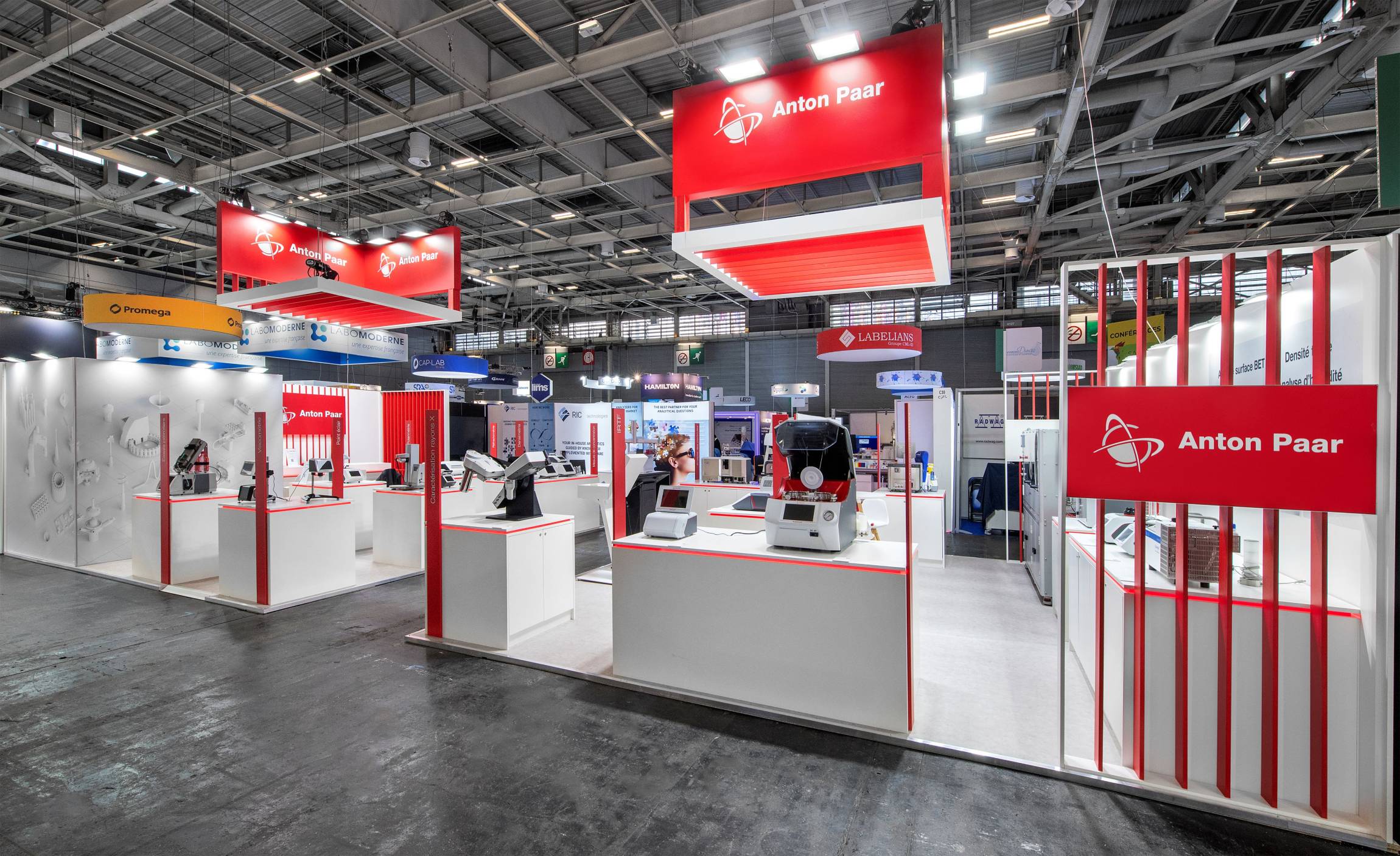 Stand AntonPaar - 72m² - Forumlabo 2025 - Nesil France