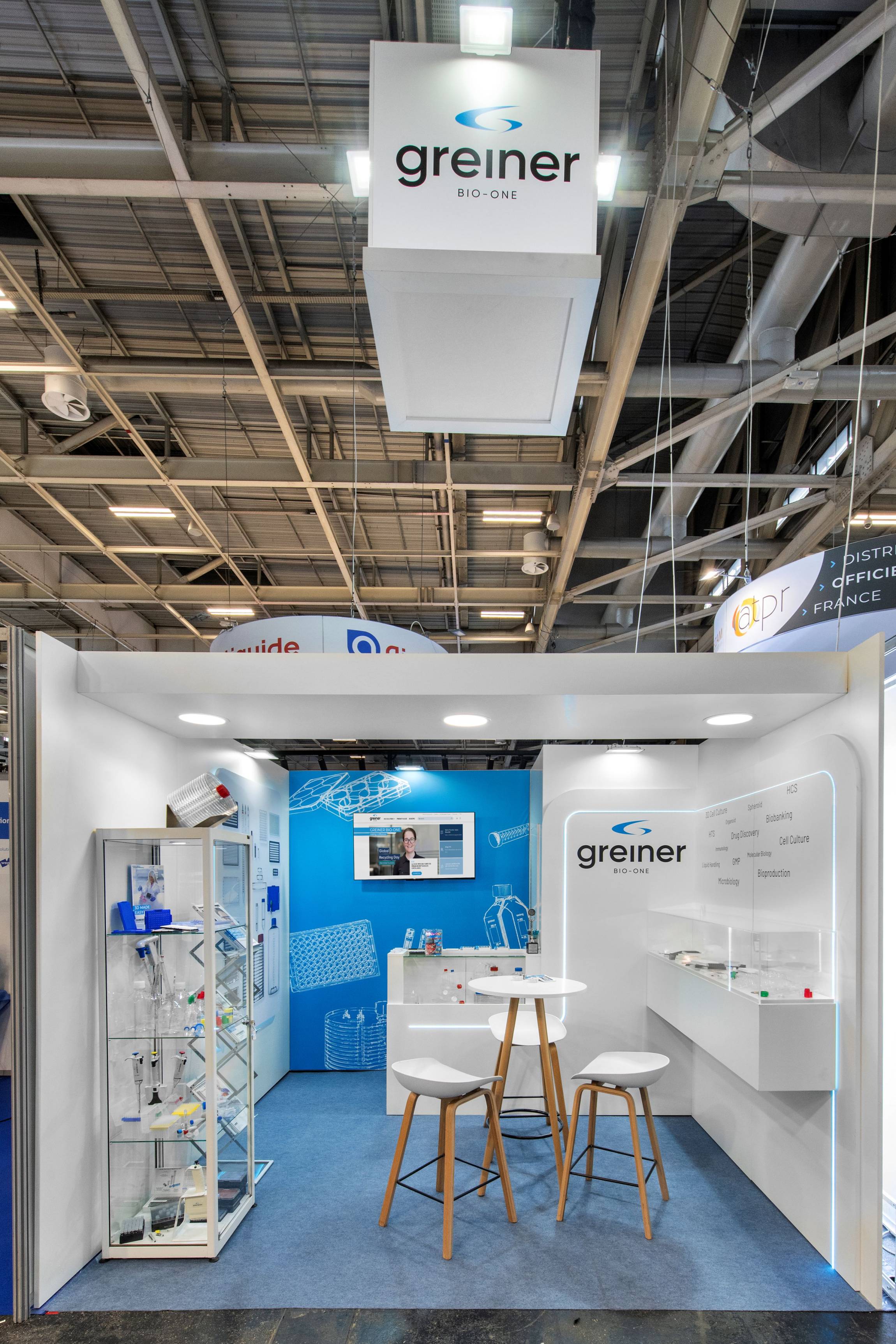 Stand Greiner - 9m² - ForumLabo 2025 - Nesil France