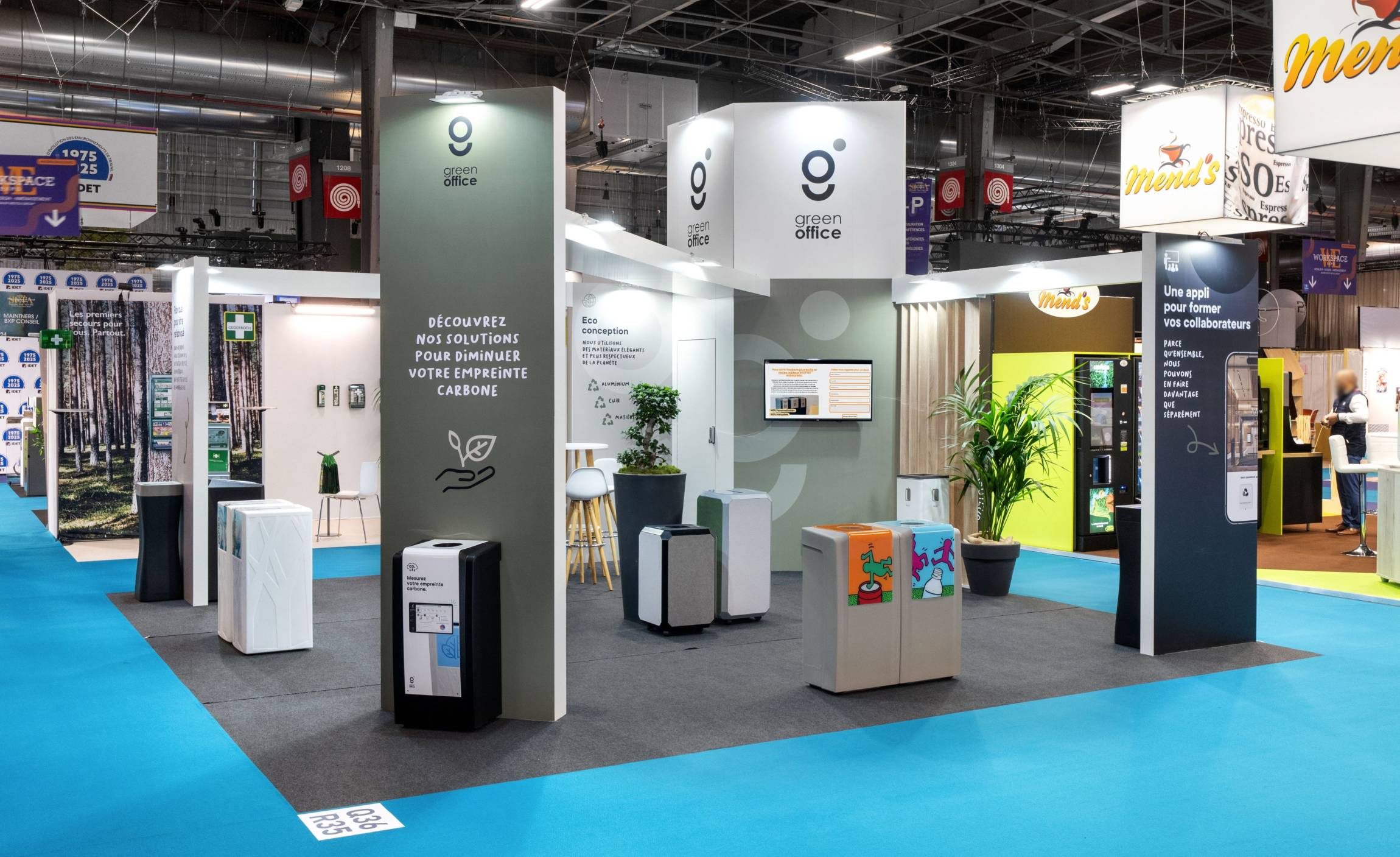 Stand GreenOffice - 36m² - SETA 2025 - Nesil France