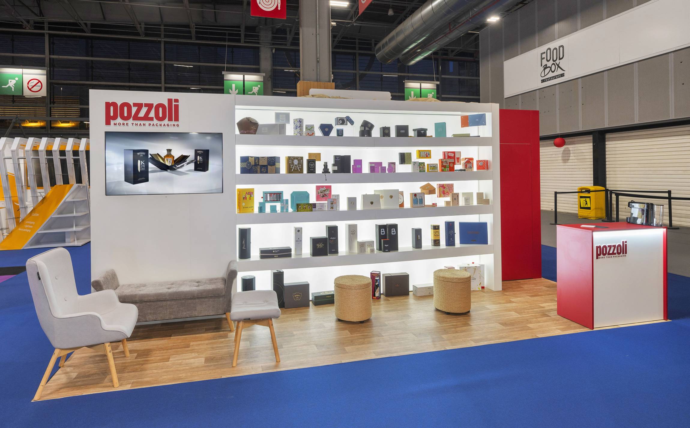 Stand Pozzoli - 12m²- Paris Packaging Week 2025 - Nesil France