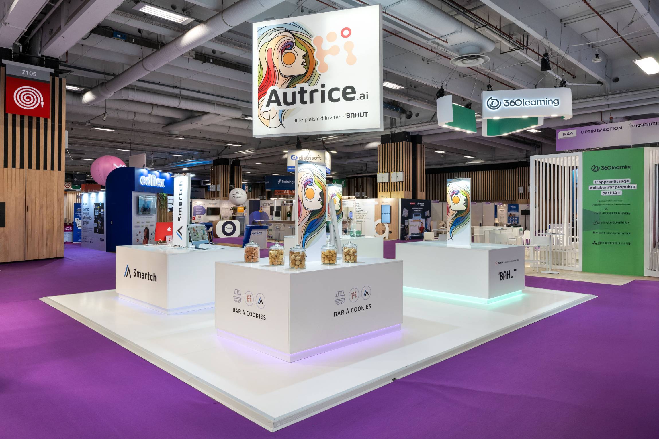 Stand Smartch - 56m² - LearningTech 2025 - Nesil France